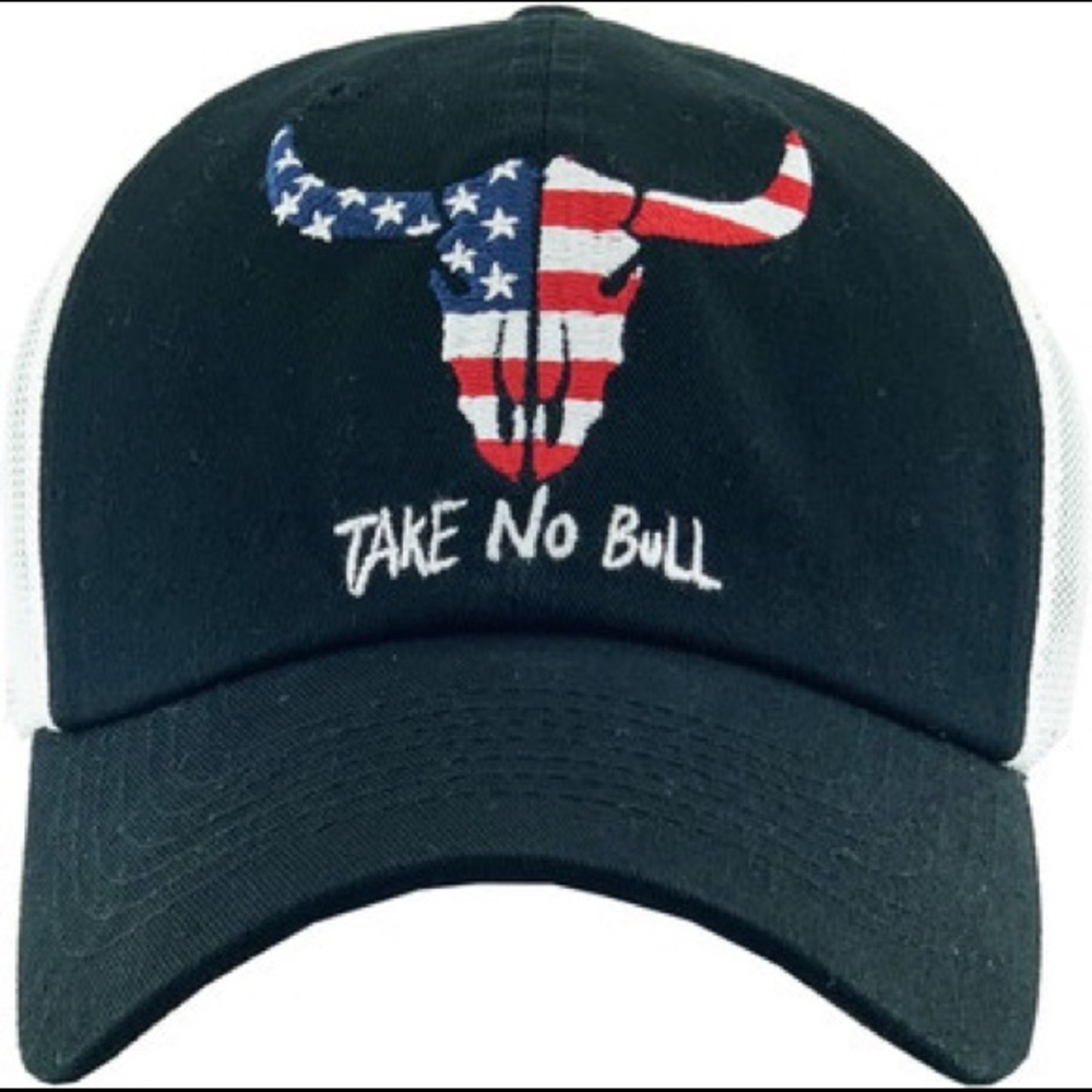 TAKE NO BULL VINTAGE BALLCAP MESHBACK